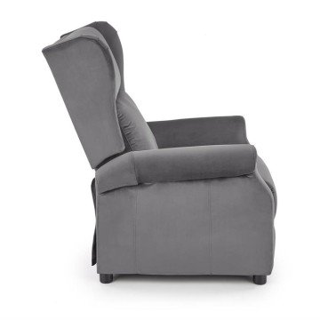 Фото4.Кресло раскладное Halmar Agustin 2 Серый